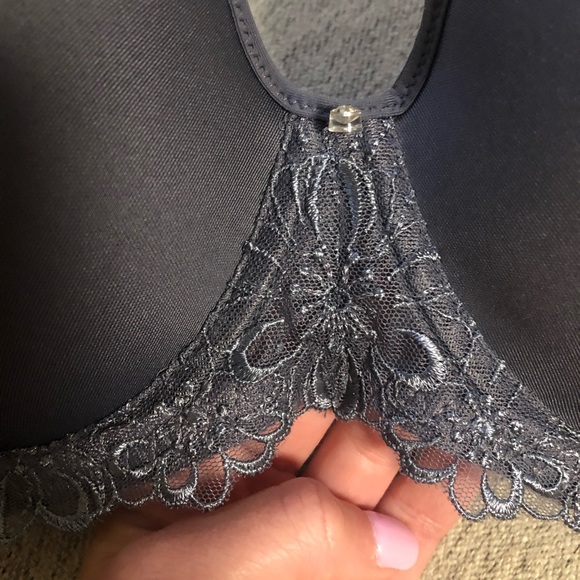 Bali Grey Lace Lined Bra - Picture 4 of 4